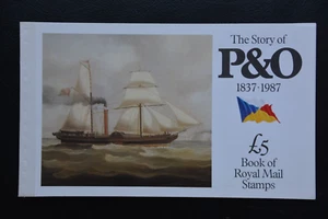 GB 1987 Prestige Booklet DX8 £5 Story Of P & O Complete Mint Not Hinged - Picture 1 of 1