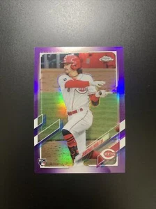 Jonathan India 2021 Topps Chrome Update Purple Refractor Rookie Card Reds USC74 - Picture 1 of 3