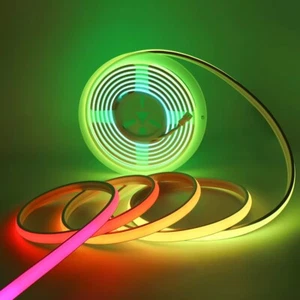 IP68 5m Waterproof RGB IC Addressable LED Strip Light 24V LED Tape Room Decor - Picture 1 of 14