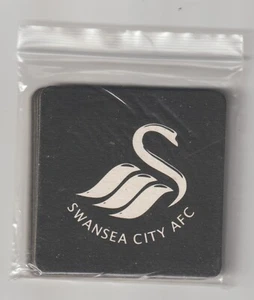 SWANSEA CITY F.C. Crested Pub Pack of 6 Beer Mats / Coasters FREE POST UK - Picture 1 of 1