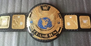 WWF BIG EAGLE BLOCK LOGO WRESTLING CHAMPIONSHIP REPLICA GÜRTEL 2MM MESSINGPLATTEN - Bild 1 von 6