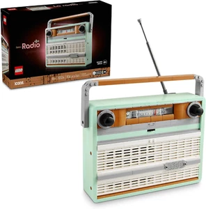 LEGO Icons Retro Radio Building Set for Adults - Home Decor for Bedroom, Living - Picture 1 of 12