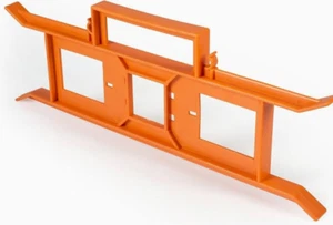 Enrouleur de plomb d'extension de support de fil cadre H avec poignée - Orange - Photo 1/12