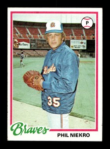1978 Topps Set-Break  #10 Phil Niekro    Atlanta Braves