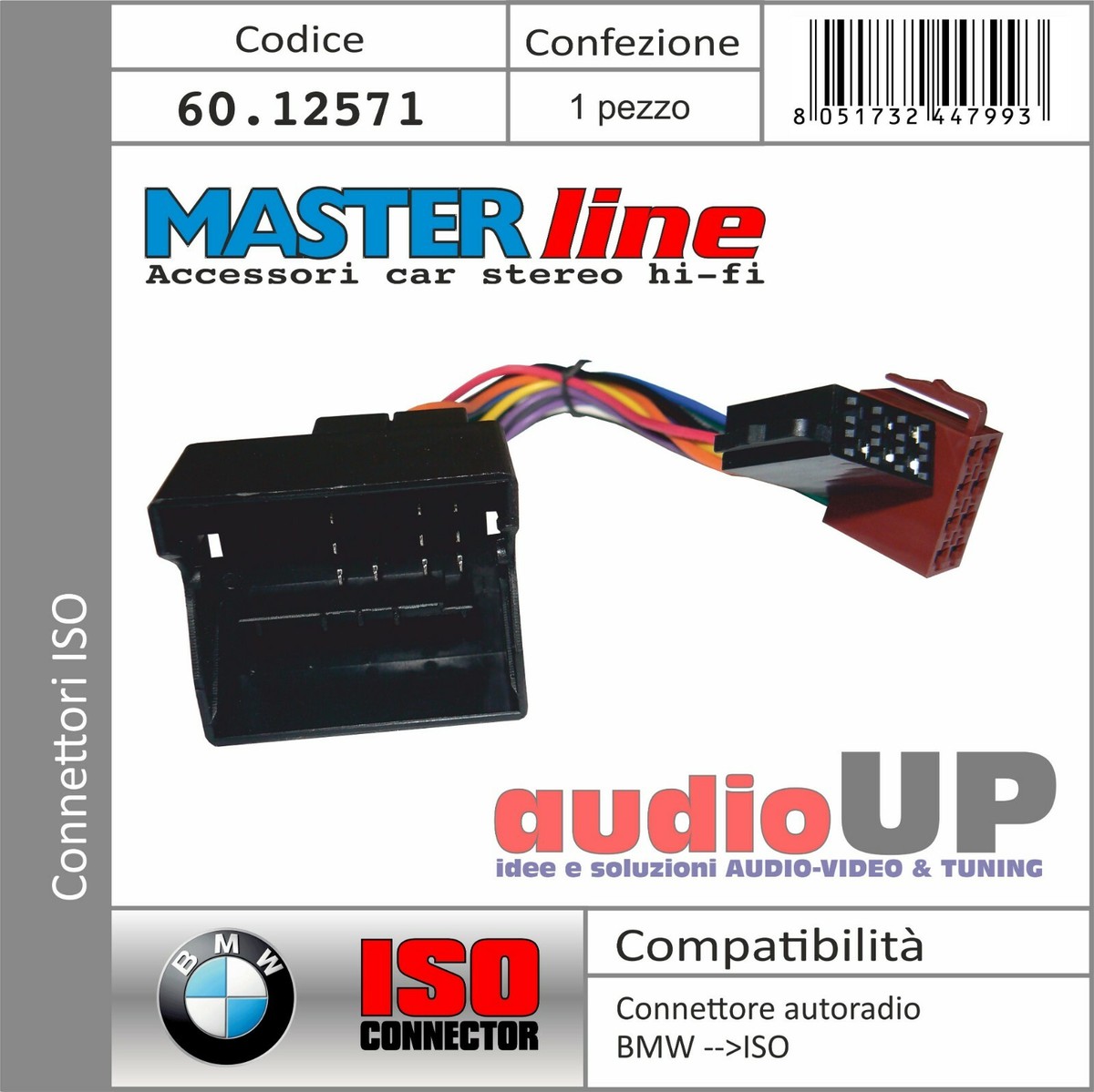 Fydun Adattatore Cablaggio Radio Auto | Spina ISO Standard | Per BMW E36, E46, E39 | Plug And Play | Con Istruzioni