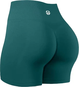 NELEUS Workout Shorts/Legging for Women Scrunch Seamless Soft High Waist Gym Sho - Picture 1 of 26
