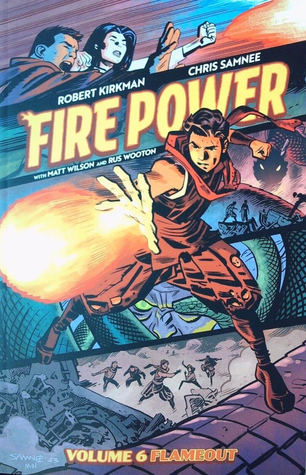 FIRE POWER Vol. 06 Flameout BRAND NEW on hand IN AUS! - image 1 of 1