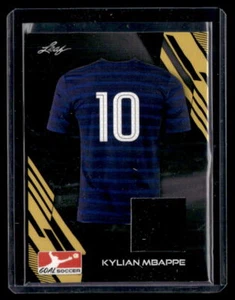 2023 Leaf Goal Soccer Game-Used Relic  Kylian Mbappe - France - Picture 1 of 2