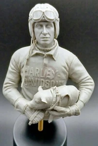 Cix Models 1/10 Ray Weishaar Harley-Davidson Hog Jungen Reiter mit Ferkel CIXMFIG001 - Bild 1 von 1