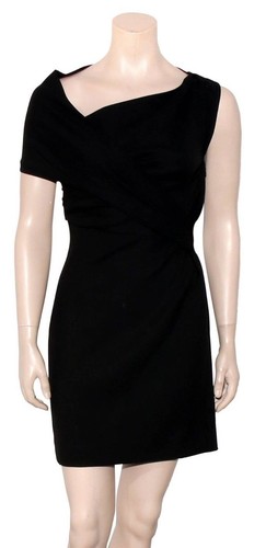 NUOVO!! DSQUARED2 Mini Abito Nero Lana Nuovo con etichette (Nuovo con etichette) (TG. 42)