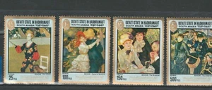 SOUTH ARABIA YEMEN PAINTINGS ART ARTISTS AIR MAIL MNH SET STAMPS LOT(SOAR 448) - Picture 1 of 1