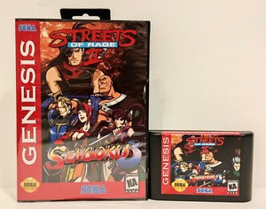 Streets of Rage 2 Sengoku 3 (NeoGeo) Sega Genesis/Mega Drive