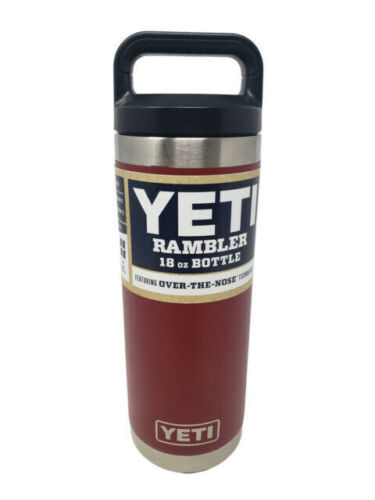YETI - Rambler - 18oz Bottle - Brick Red