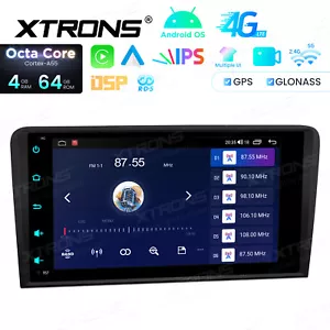 XTRONS 8" IPS Octa Core Android 14 Autoradio GPS Navi WiFi 64G 4G für AUDI A3 S3 - Bild 1 von 18