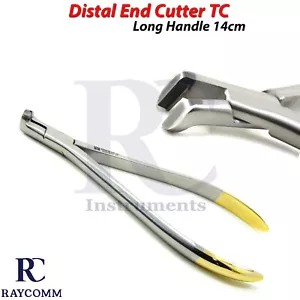 Cortador de extremo distal corte mango largo alicates TC para formar instrumentos de doblado de alambre - Imagen 1 de 3