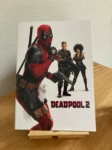 Folleto del programa de películas Deadpool 2 japonés X-MEN Ryan Reynolds - Imagen 1 de 2