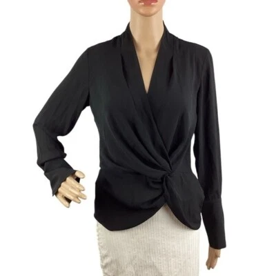 Blusa Chelsea28 Talla XS Negra Sobrepelliz Fluida Foto 1 de 4