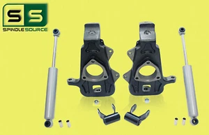 2"/ 2" Drop Spindles,Shackles,Shocks Drop Kit FITS 2002-2008 Dodge Ram 1500 2wd - Bild 1 von 1