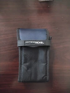 NINTENDO DS Pouch Switch N Carry Case Pocket Protector Black / Blue - Picture 1 of 2