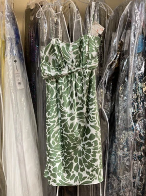 (Clover/Cream) Alfred Angelo Size 12 Women’s Short Formal Dress - Image 1 of 2