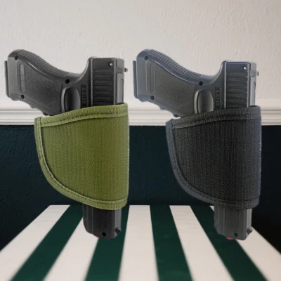 Tactical Doublesided Hook&Loop  Handgun Holster Heavy Duty F/ Pistol Revolver - Image 1 of 4