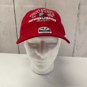 ‘47 Brand Clean Up Ohio State 2024 National Champions Playoff Champs CFP Hat Cap - Picture 1 of 13