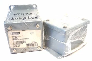 2 NEW HOFFMAN 58010 PUSHBUTTON ENCLOSURES - Picture 1 of 1