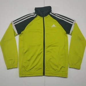 Adidas Originals Trainingsjacke Gr. Jugend M Damen S gelb Full Zip sportlich Top - Bild 1 von 9