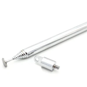 Antenne aérienne télescopique SMA 1,2 m pour connecteur de remplacement radio TV DAB AM/FM - Photo 1/5