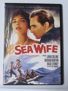 Sea Wife (DVD, 1957) JOAN COLLINS, Richard Burton mit Lobbykarten buy2 get1 FREE - Bild 1 von 3