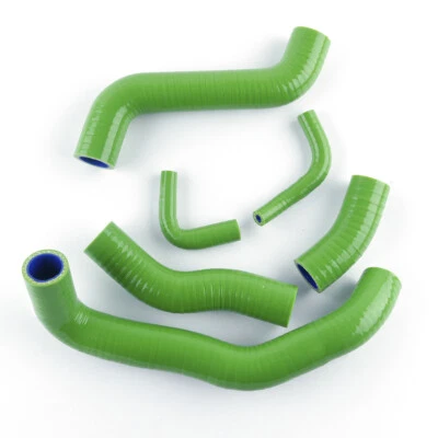 MANGUERA RADIADOR REFRIGERANTE SILICONA ADMISIÓN VERDE PARA KAWASAKI ZRX1200R 2002-2007 Foto 1 de 4