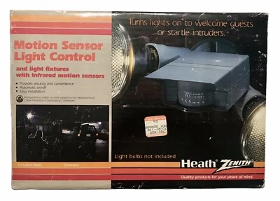 Heath Zenith SL-S310A with Infrared Motion Sensor Security Light Control NOS - Image 1 of 4