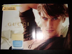 GUCCI Fragrances Magazine 2 Pagine STAMPA ANNUNCIO Autunno 2007 MATHIAS LAURIDSEN - Foto 1 di 2