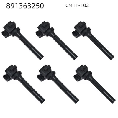 6x Ignition Coils UF245 for 3.2L 3.5L Acura Honda Passport Rodeo Isuzu Amigo V6 - Image 1 of 4