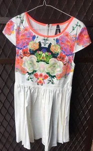 Gorgeous Ally Multicolour Floral Flower flattering dress size 12 and never worn! - Picture 1 of 3