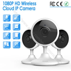 Cámara de vigilancia para bebés 1080P HD WiFi hogar infrarrojo visión nocturna cámara IP - Imagen 1 de 12