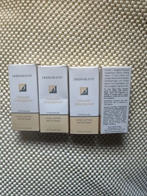 4 Dermablend Smooth Indulgence Concealer HONEY – New  10 Yrs Old – Discontinued - Image 1 of 4