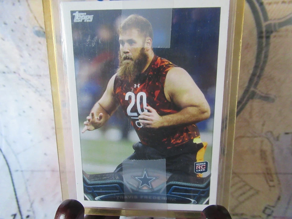 Travis  Frederick Dallas Topps #249 Rookie - Image 1 of 1