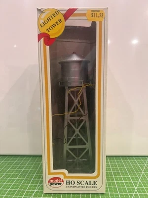 Model Power Flashing Water Tower NO. 630 HO Scale In Box (Read) - Image 1 of 4