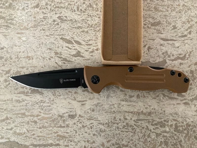 Elite Force EF 165 Taschenmesser - 440A Klingenstahl, G10 Griffschalen - Bild 1 von 4