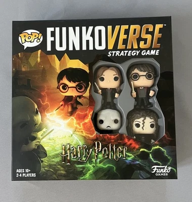 NEW POP! FUNKOVERSE Strategy Board FUNKO Game HARRY POTTER Hermione Voldemort - Image 1 of 4