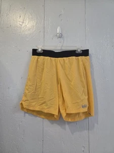 REI Men's Running Athletic Shorts, Outdoor Clothing, Orange Size M Lined - Bild 1 von 12