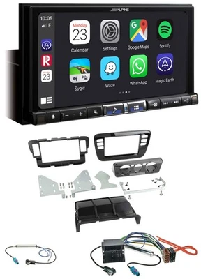 Alpine 2DIN DAB USB MP3 Bluetooth Autoradio Radioeinbauset Doppel-DIN Autoradio - Bild 1 von 4