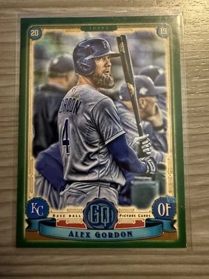 2019 Topps Gypsy Queen - Alex Gordon #15 Green - Image 1 of 2