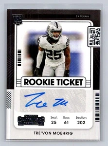 2021 Panini Contenders #166 Tre'von Moehrig - Picture 1 of 2