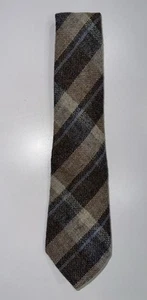 VintageW Bill Ltd Bond St London Necktie Pure Wool Made in Scotland 56” X 3” EUC - Picture 1 of 5