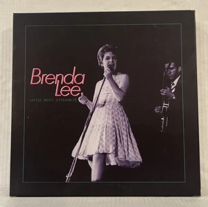 Brenda Lee Little Miss Dynamite 4 CD & Book Set Germany - Picture 1 of 9