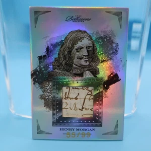 HENRY MORGAN 2023 KEEPSAKE EDITION BELLISSIMO-HANDWRITTEN RELIC PIECE #55/99 - Foto 1 di 2