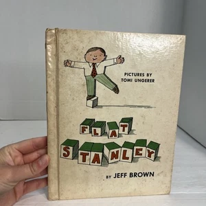 Flat Stanley First Edition - 1964 Book Club Edition Hard Cover VTG Mid Century - Picture 1 of 6