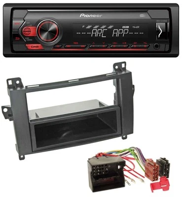 Pioneer DAB 1DIN MP3 AUX USB Autoradio für Mercedes Vito Viano W639 06-14 - Bild 1 von 4